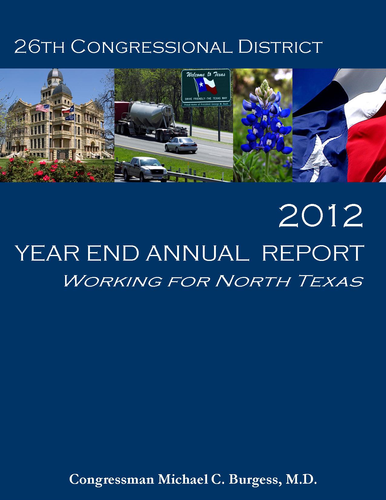 2012 Year End Annual Report